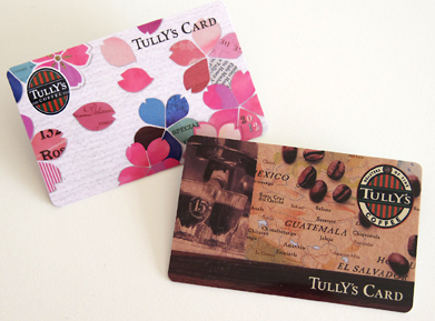 TULLY'S CARD : TULLY'S COFFEE