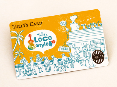 TULLY'S CARD “Loco Style”  (design & illustration) : TULLY'S COFFEE