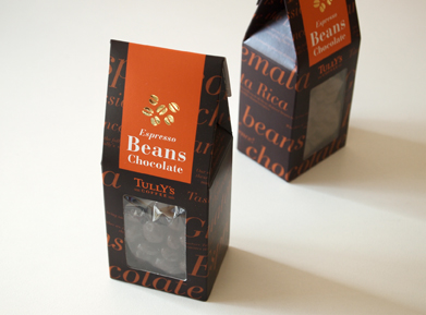 Espresso Beans Chocolate : TULLY'S COFFEE