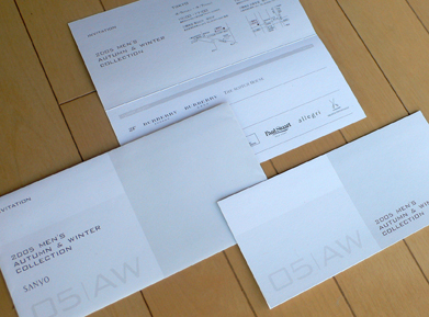 invitation : SANYO SHOKAI LTD.